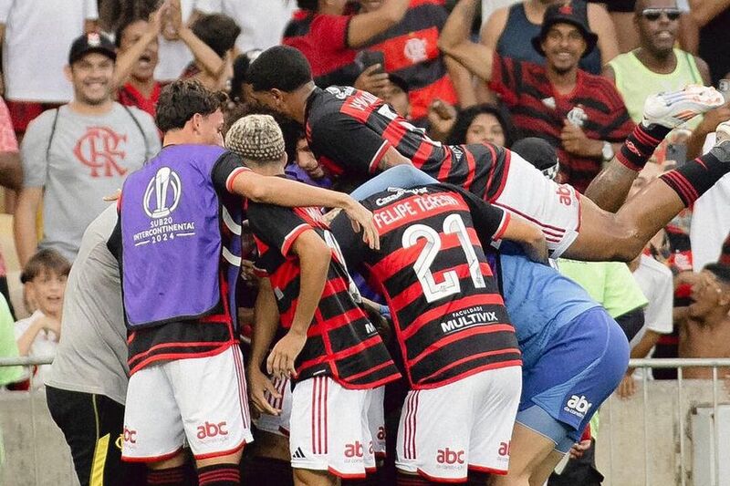 Flamengo Sub-20 (Foto: Paula Reis/Flamengo)