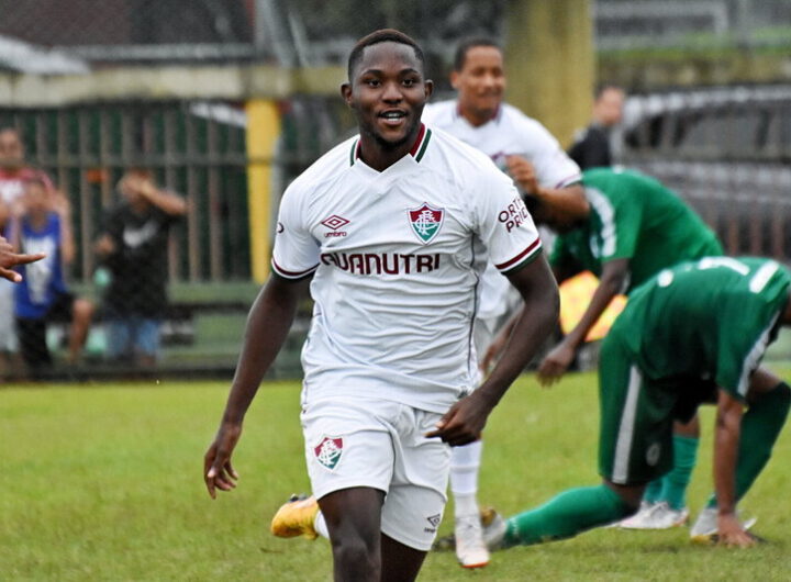 Samuca. Fluminense x Boavista pelo Carioca Sub-17 em 20/11/2021 (Foto: Mailson Santana/Fluminense FC)