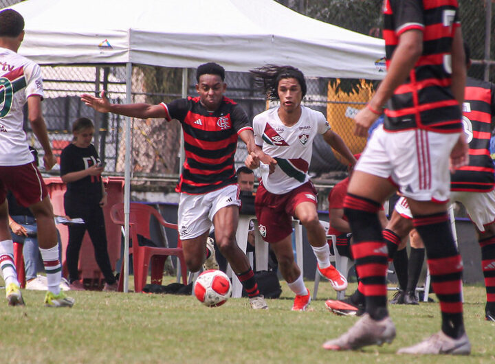 Flamengo x Fluminense. Torneio Guilherme Embry Sub-16 em 5 de Setembro de 2024 (Foto: Leonardo Brasil/Fluminense FC)