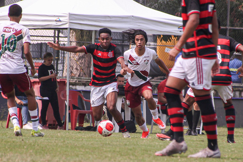 Flamengo x Fluminense. Torneio Guilherme Embry Sub-16 em 5 de Setembro de 2024 (Foto: Leonardo Brasil/Fluminense FC)