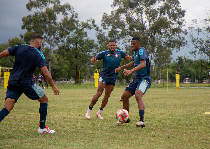 Treino do Bangu (Foto: Fernando Silva/Bangu AC)