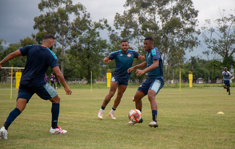 Treino do Bangu (Foto: Fernando Silva/Bangu AC)