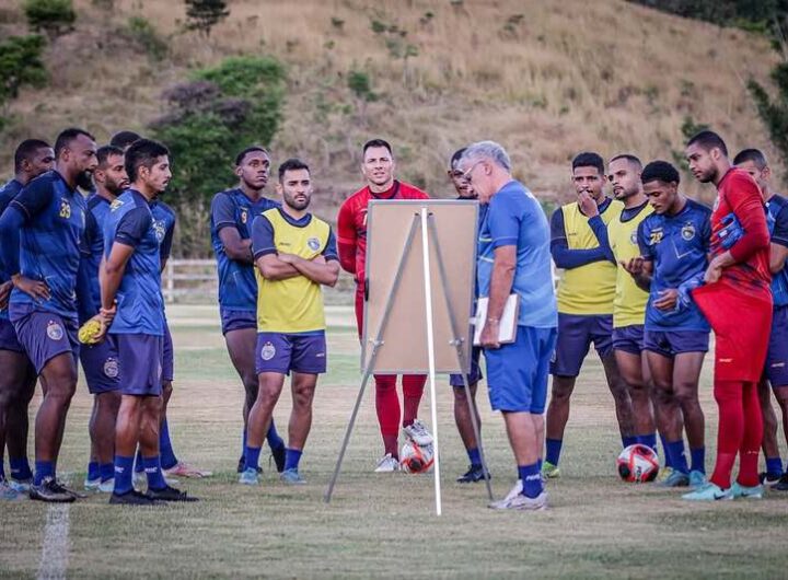 Treino do Sampaio Corrêa (Foto: Jhonatan Jeferson/Sampaio Corrêa FE)